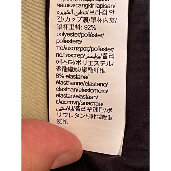 Calvin Klein Black Medium Coverage Bra - 34B - Picture 10 of 10